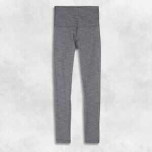 Lululemon Legging High Rise Buttery Soft Sweat Wicking Four Way Stretch Gray W 4